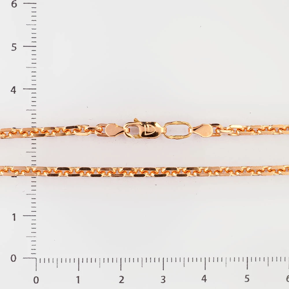 Цепь из красного золота 585 пробы