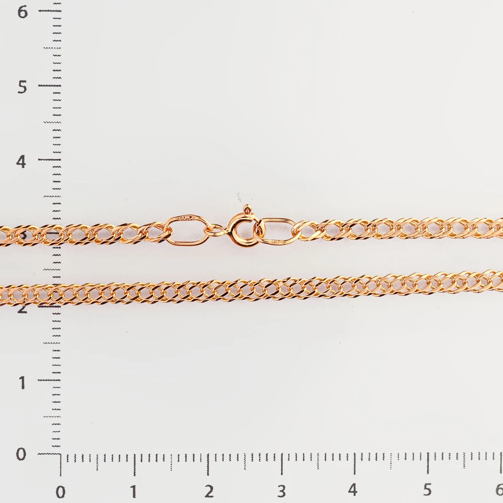 Цепь из красного золота 585 пробы