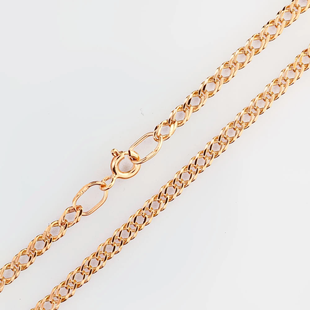 Цепь из красного золота 585 пробы