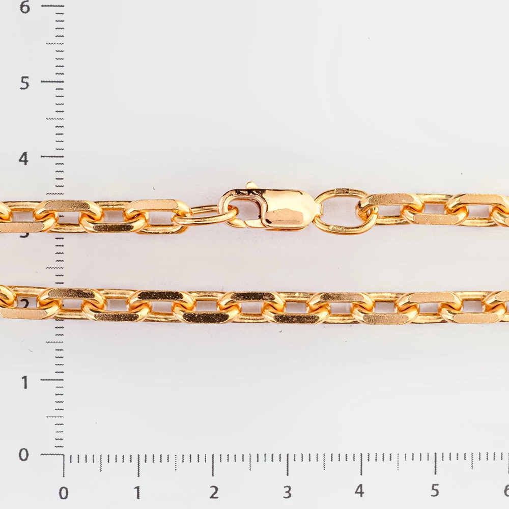 Цепь из красного золота 585 пробы