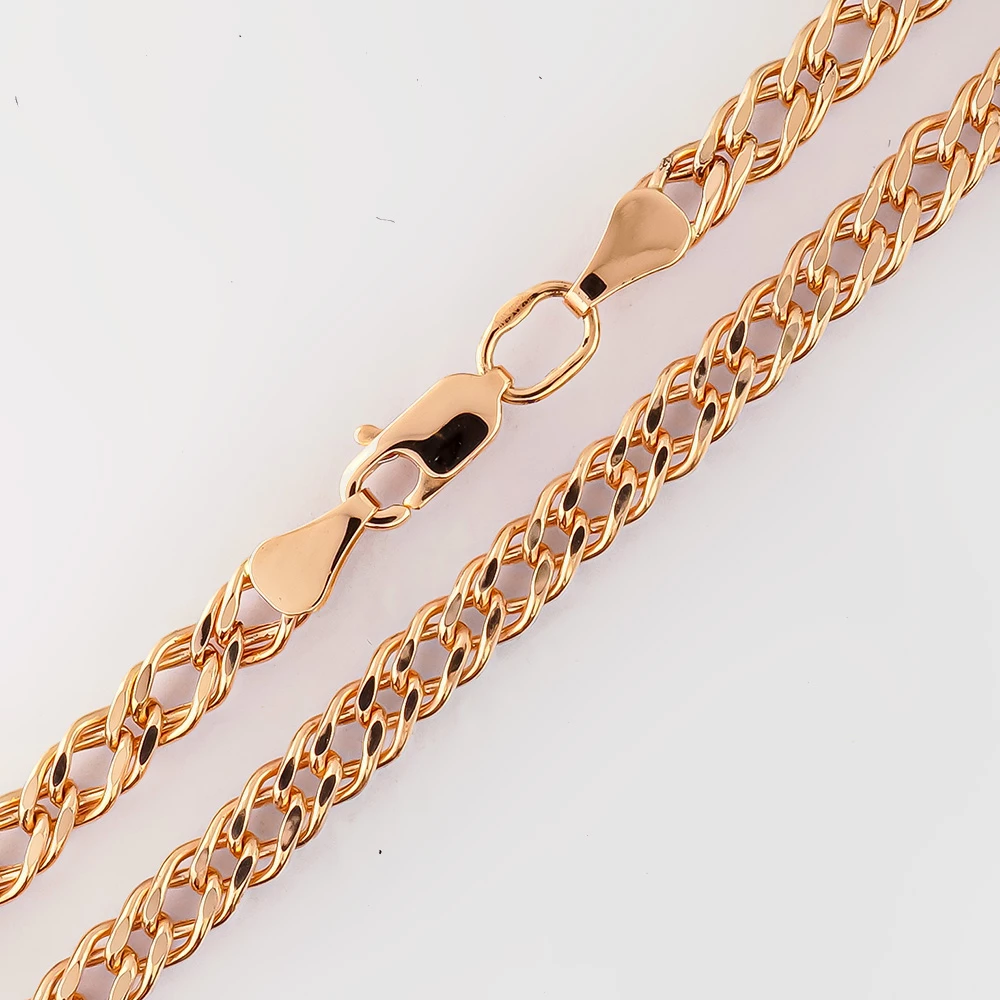 Цепь из красного золота 585 пробы