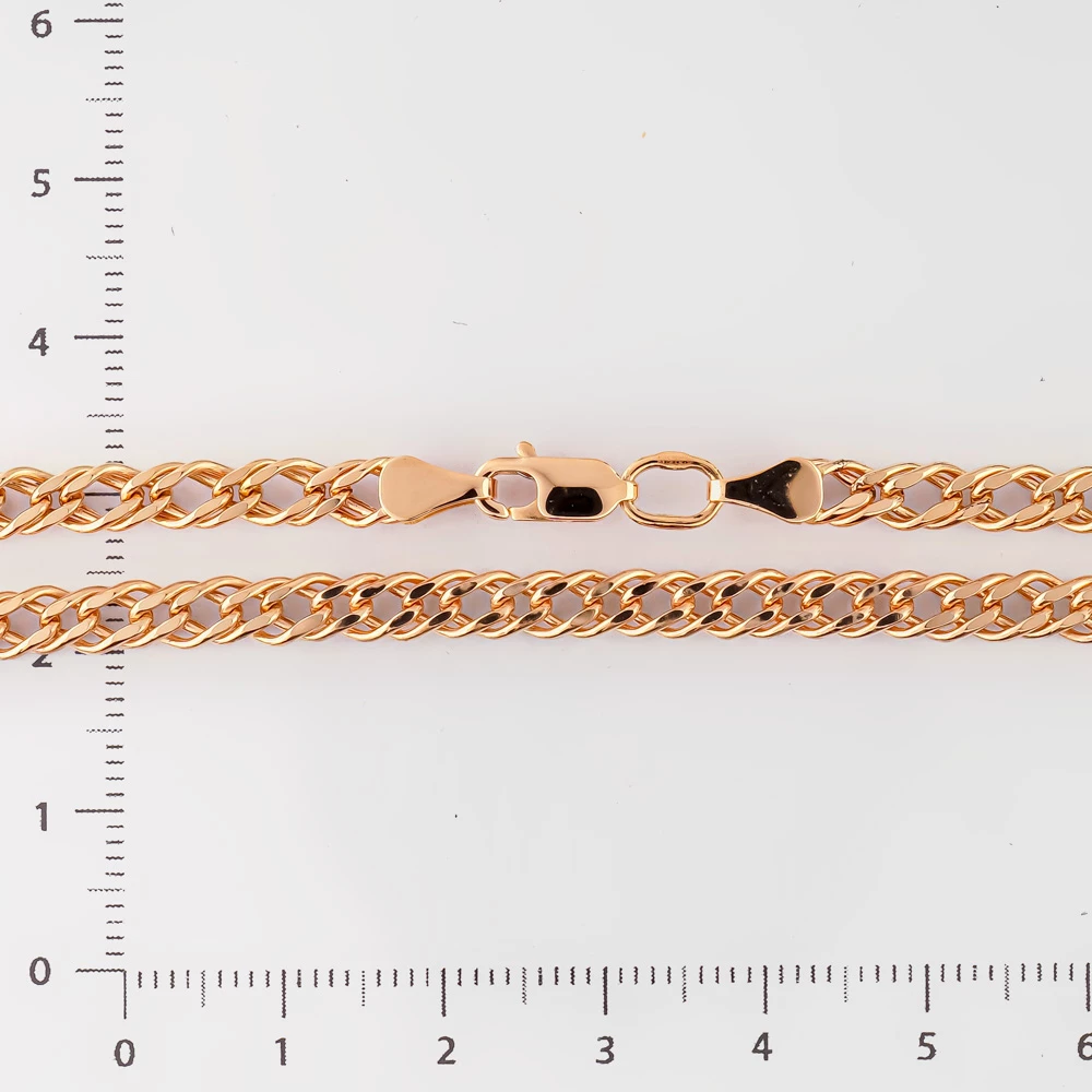Цепь из красного золота 585 пробы