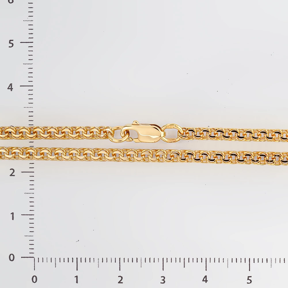 Цепь из желтого золота 585 пробы