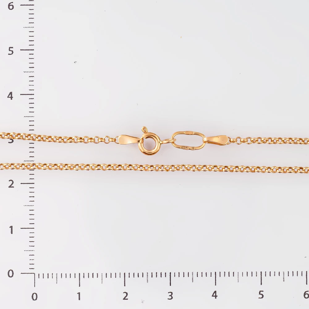 Цепь из красного золота 585 пробы