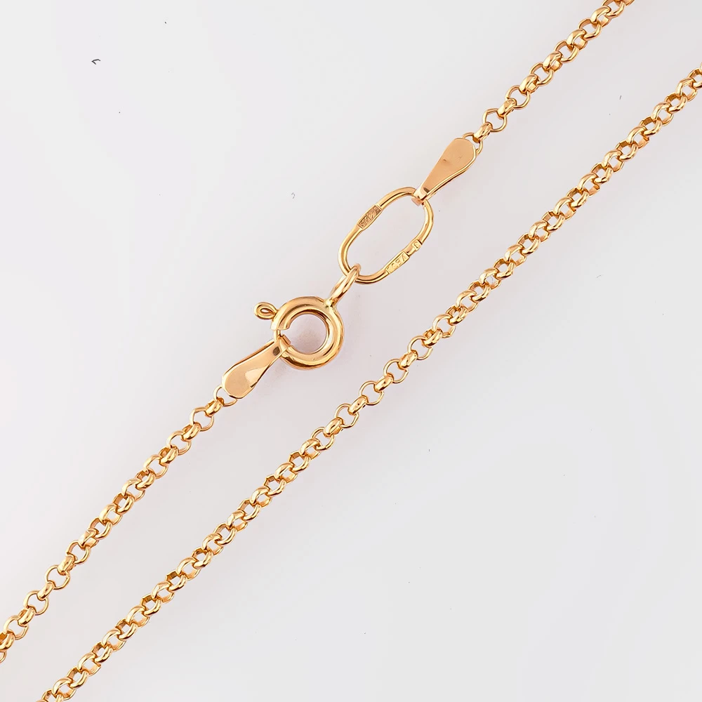 Цепь из красного золота 585 пробы