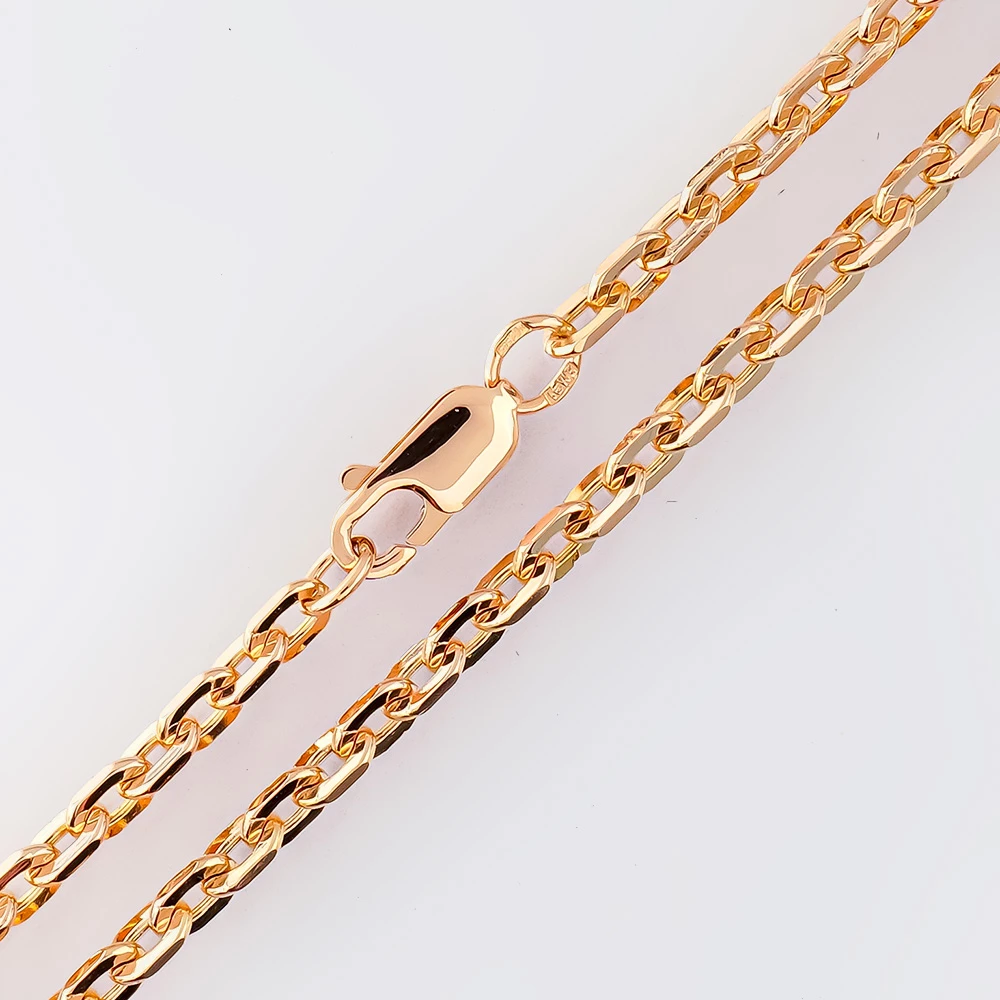 Цепь из красного золота 585 пробы