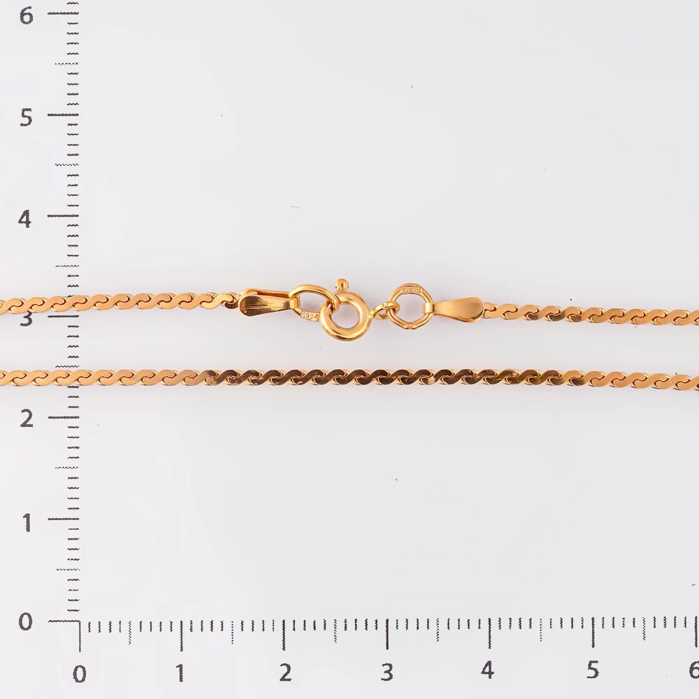 Цепь из красного золота 585 пробы
