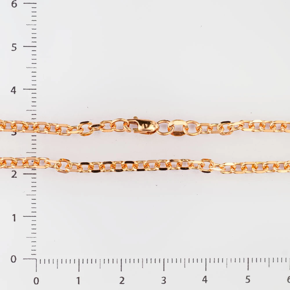 Цепь из красного золота 585 пробы
