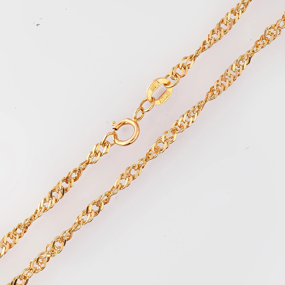 Цепь из красного золота 585 пробы