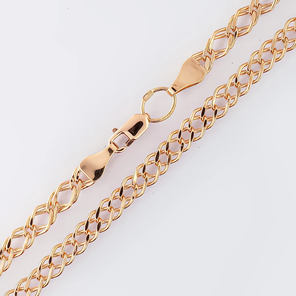 Цепь из красного золота 585 пробы