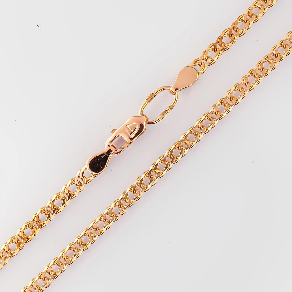 Цепь из красного золота 585 пробы