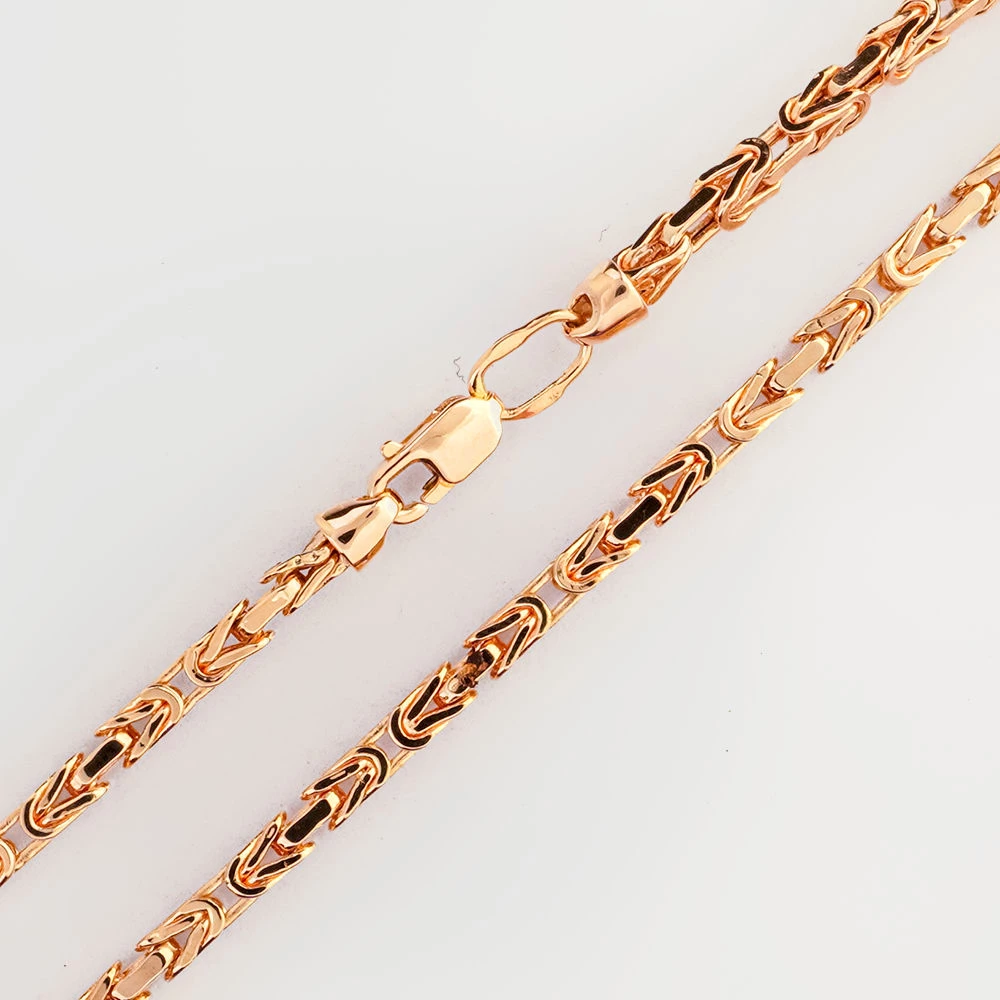 Цепь из красного золота 585 пробы