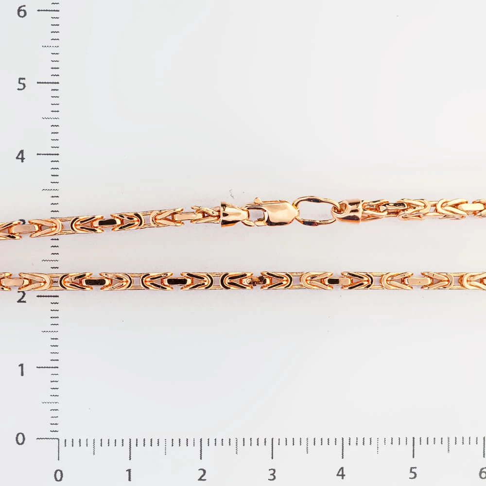 Цепь из красного золота 585 пробы