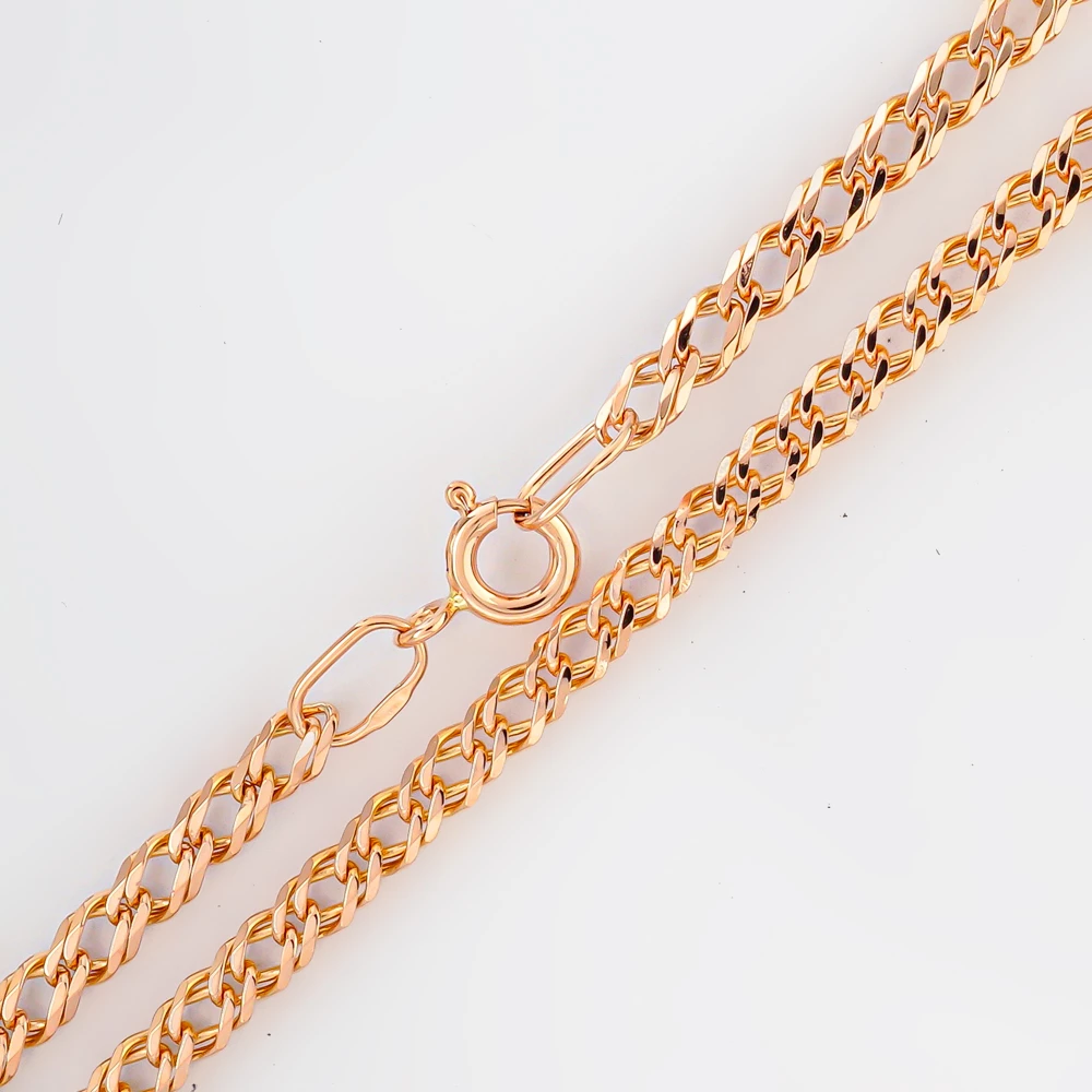 Цепь из красного золота 585 пробы