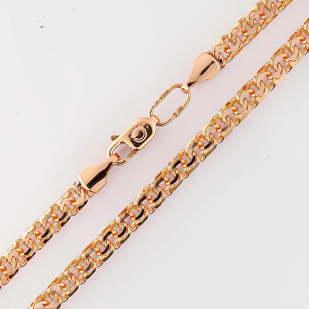 Цепь из красного золота 585 пробы