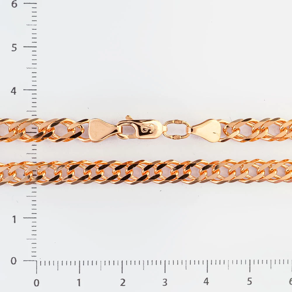 Цепь из красного золота 585 пробы