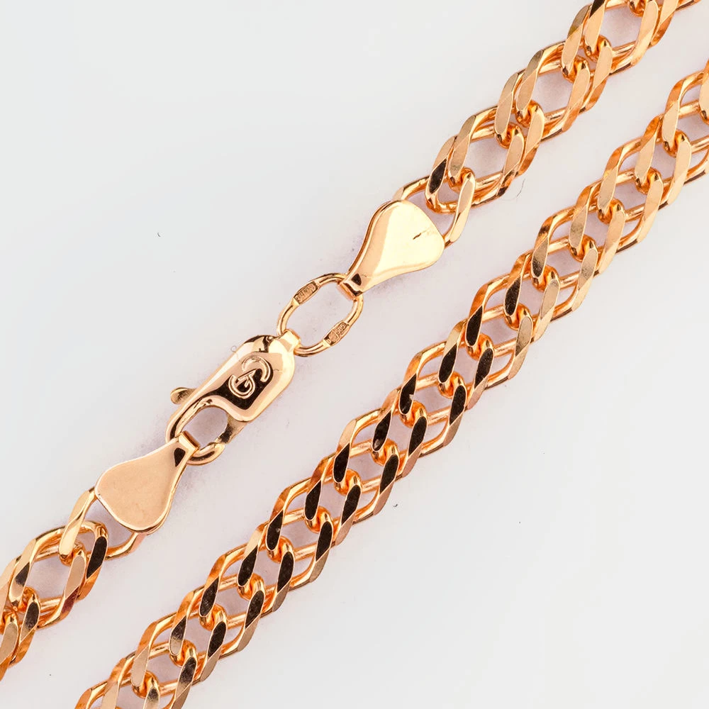 Цепь из красного золота 585 пробы