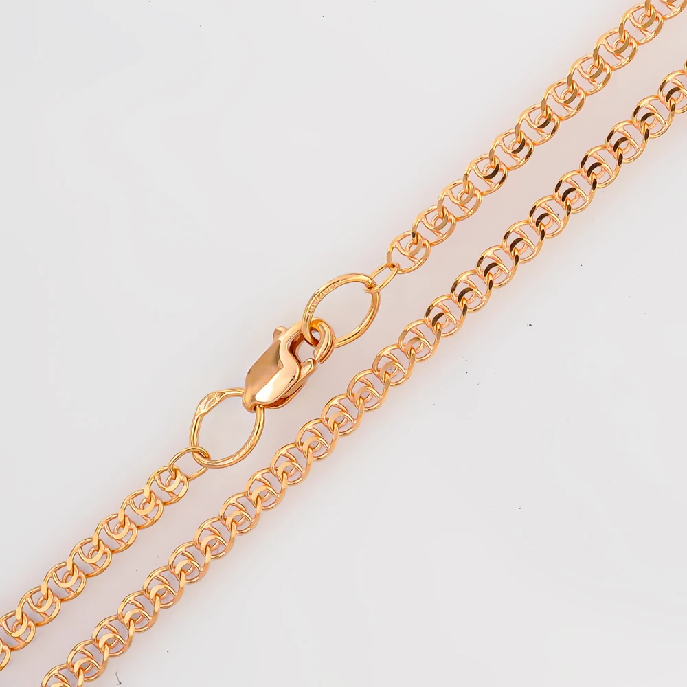 Цепь из красного золота 585 пробы