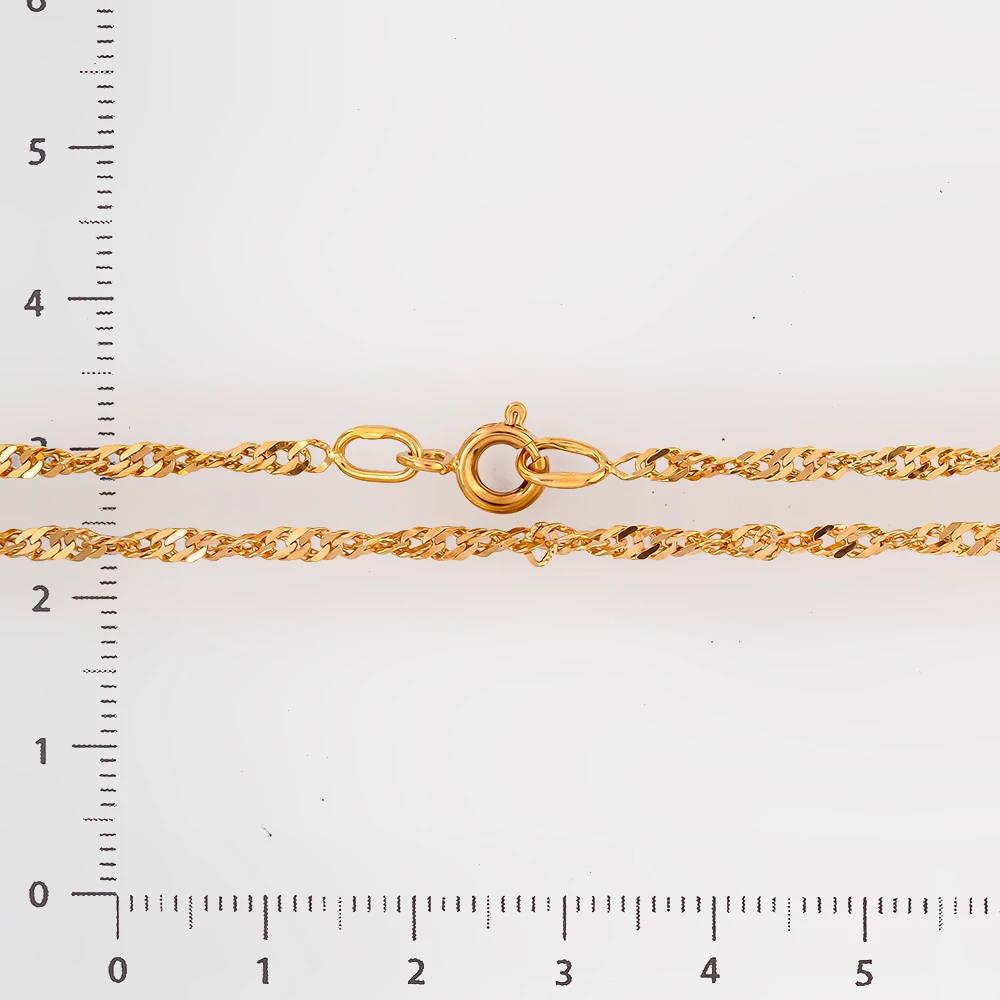 Цепь из красного золота 585 пробы