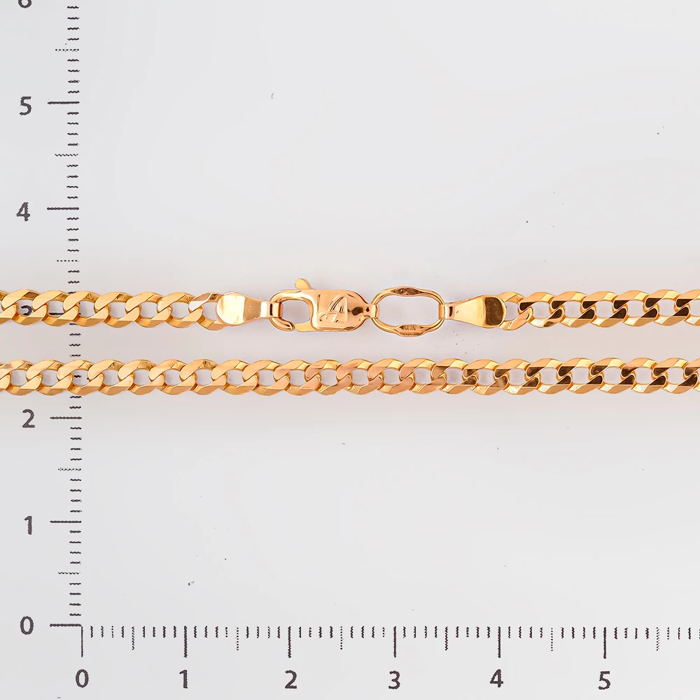 Цепь из красного золота 585 пробы