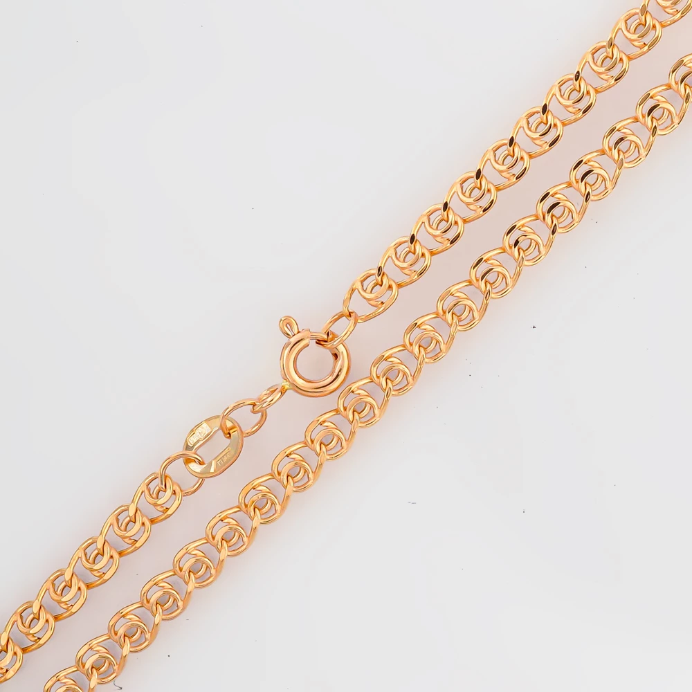 Цепь из красного золота 585 пробы