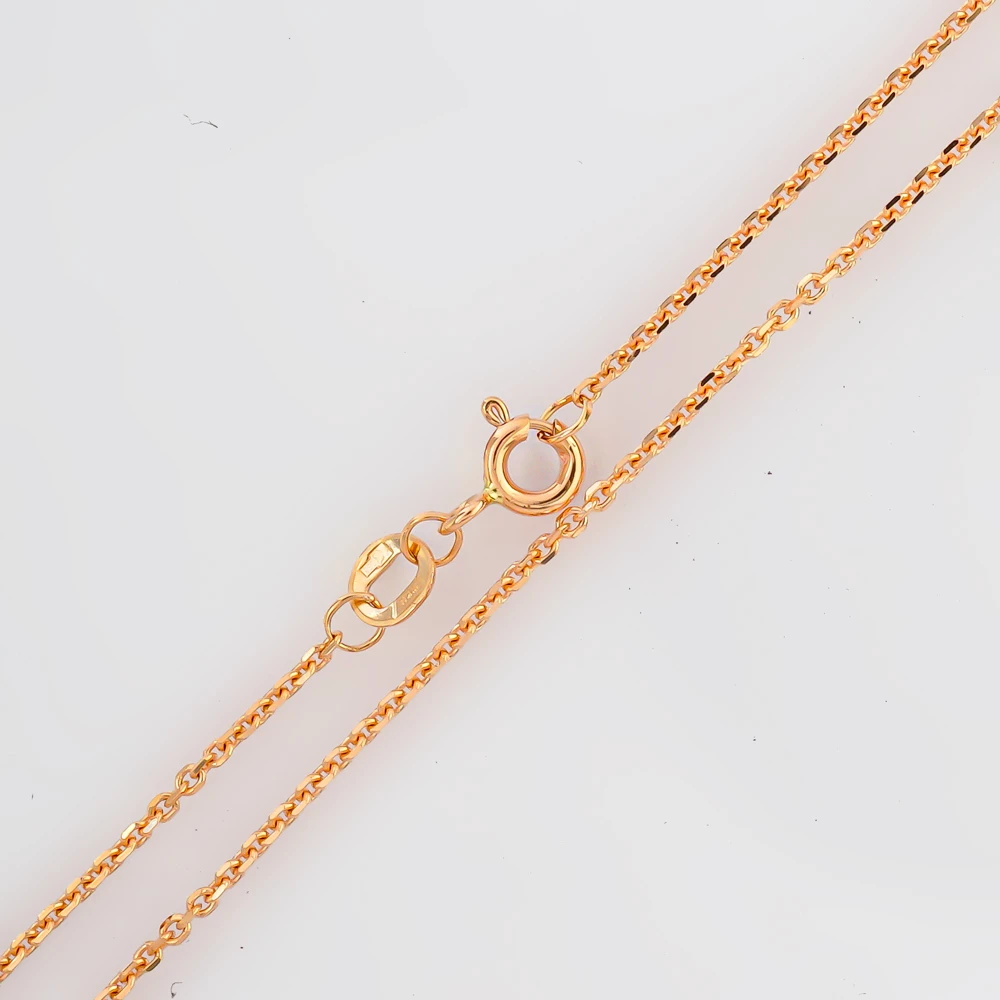 Цепь из красного золота 585 пробы