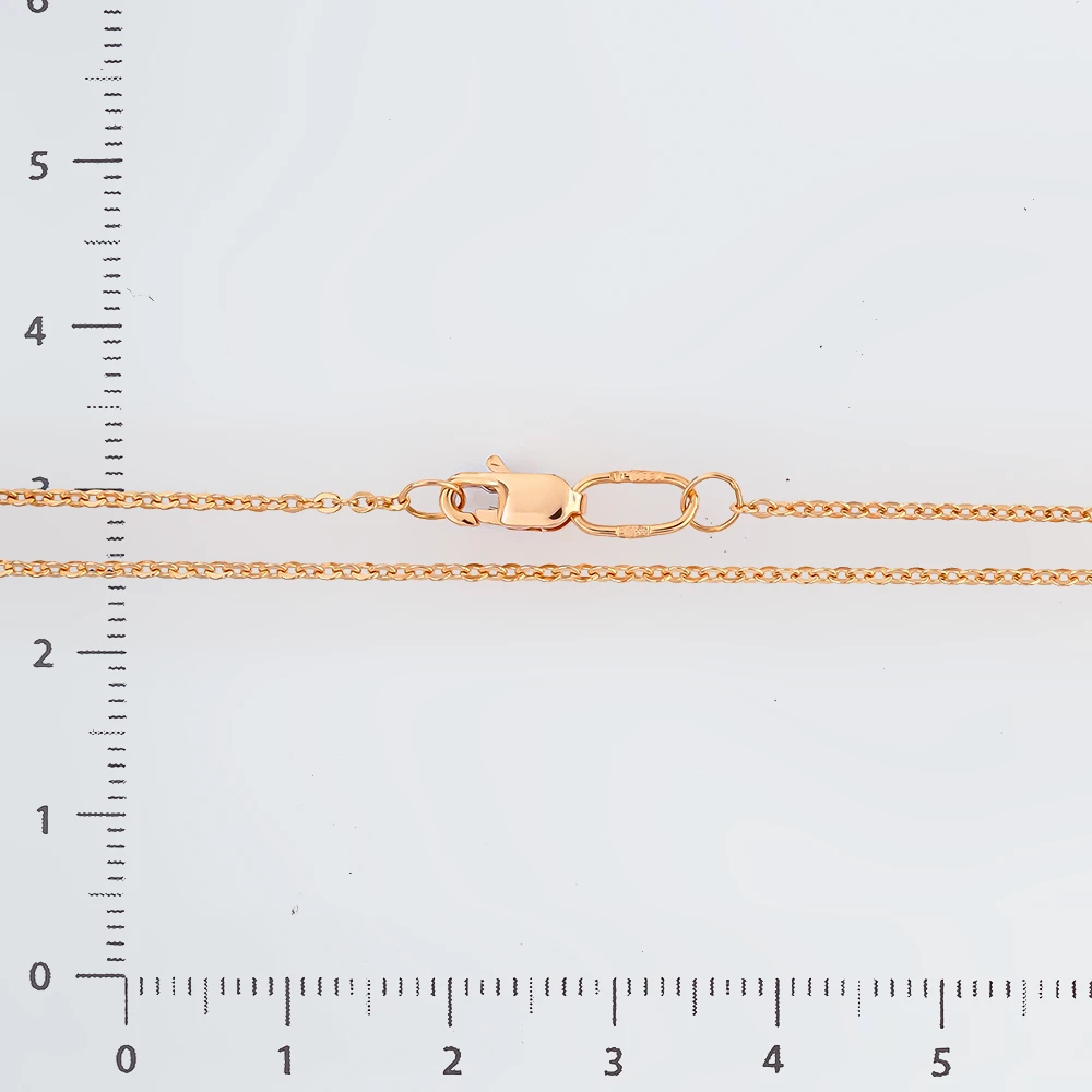 Цепь из красного золота 585 пробы