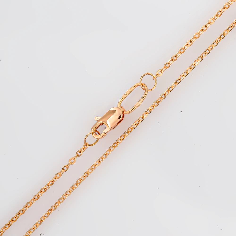 Цепь из красного золота 585 пробы