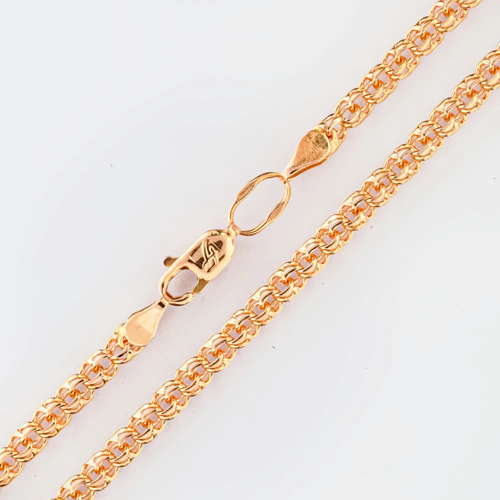 Цепь из красного золота 585 пробы