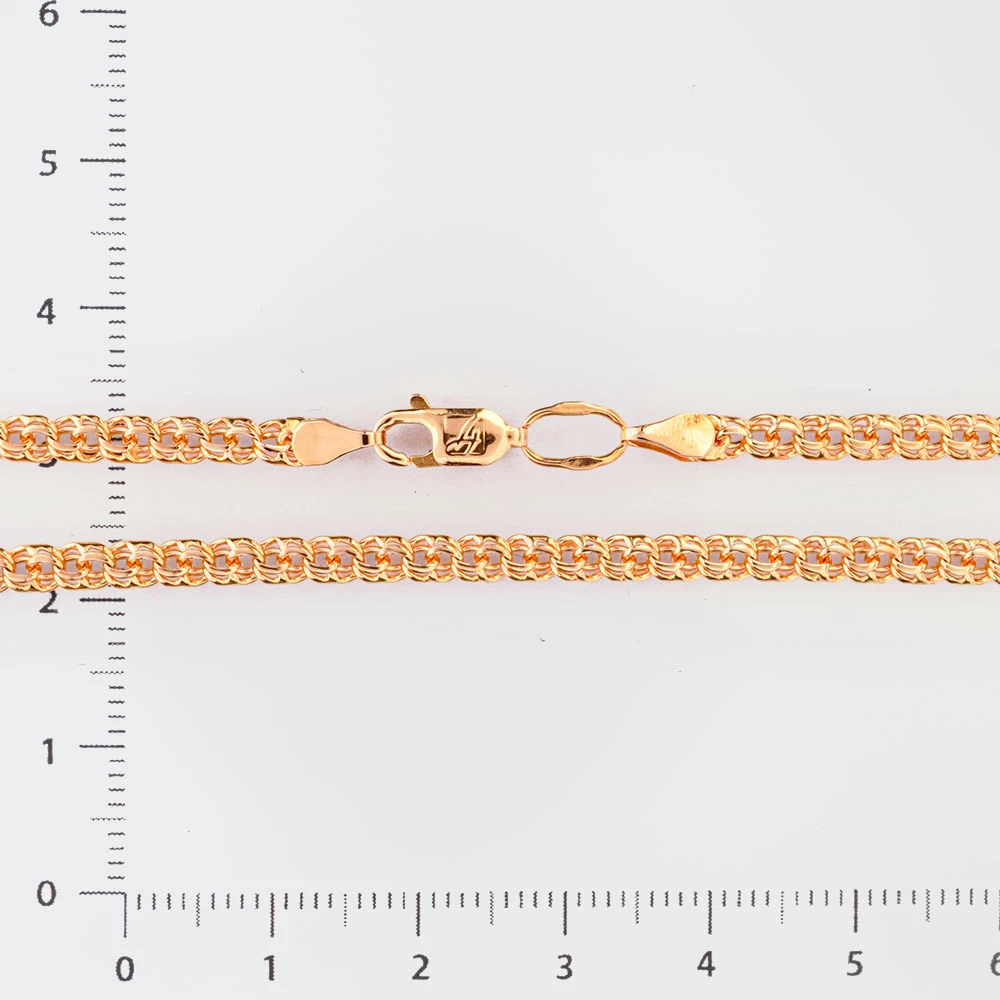 Цепь из красного золота 585 пробы