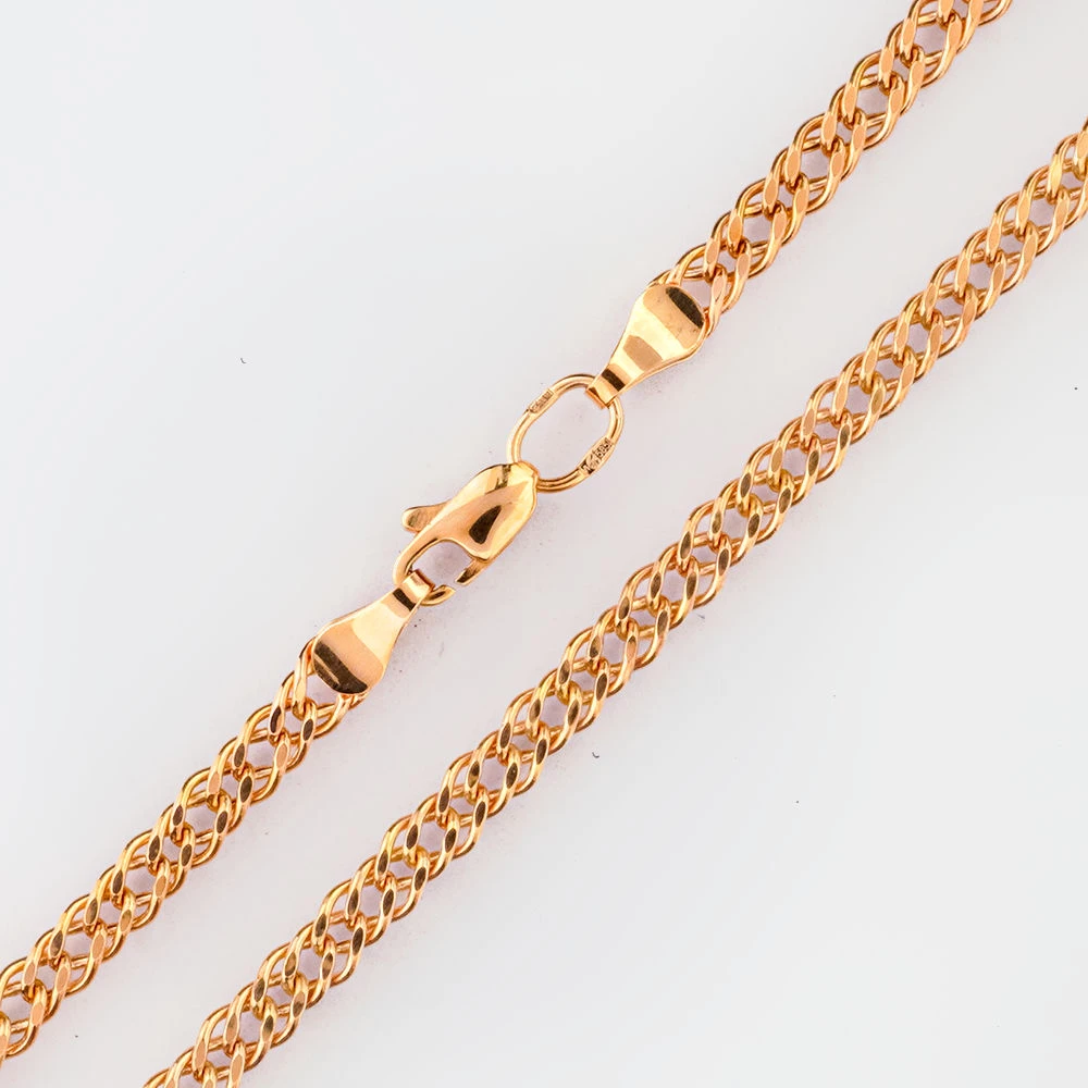 Цепь из красного золота 585 пробы