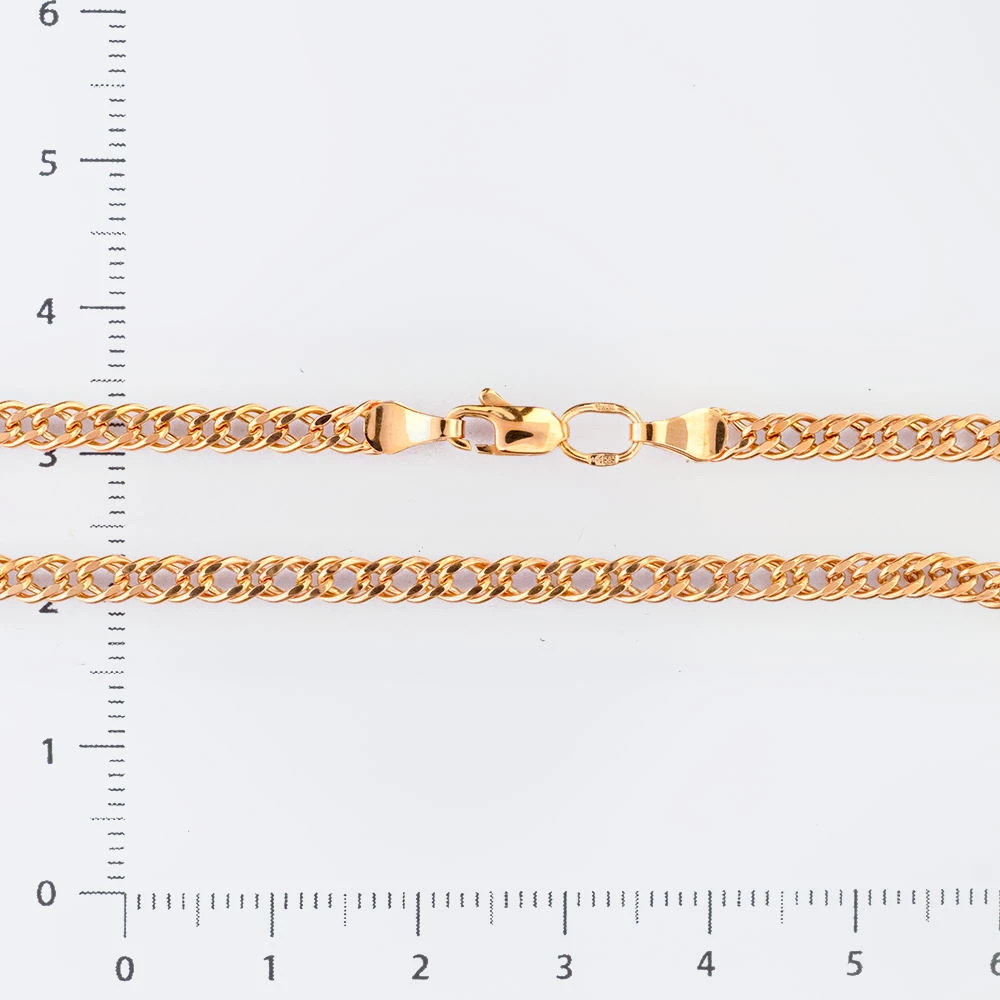 Цепь из красного золота 585 пробы