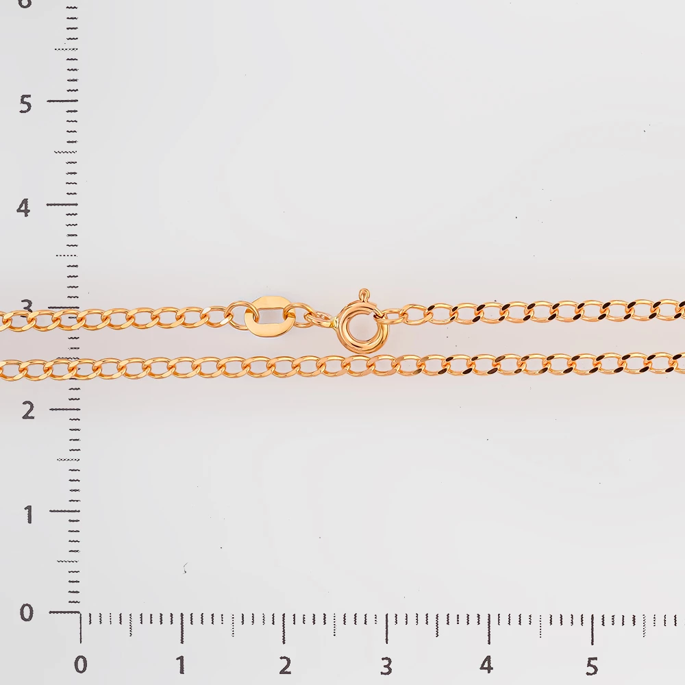 Цепь из красного золота 585 пробы