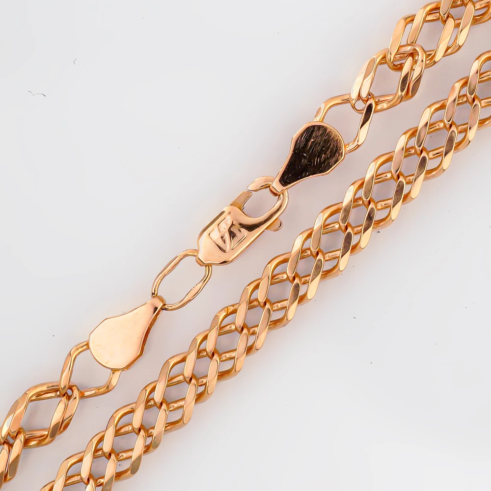 Цепь из красного золота 585 пробы