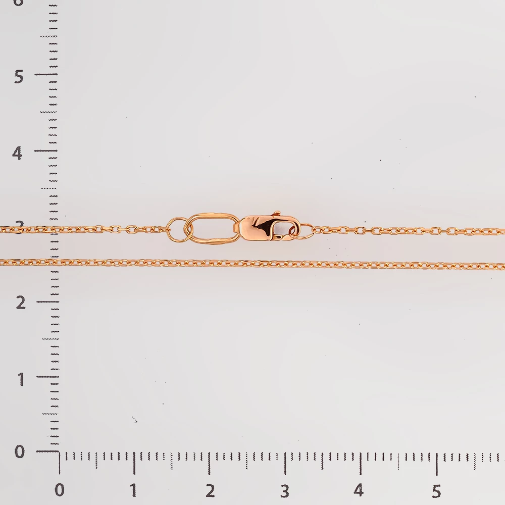 Цепь из красного золота 585 пробы