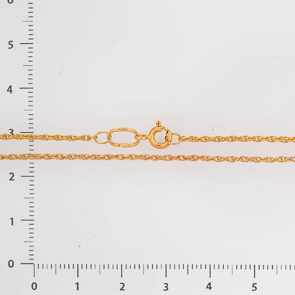 Цепь из красного золота 585 пробы