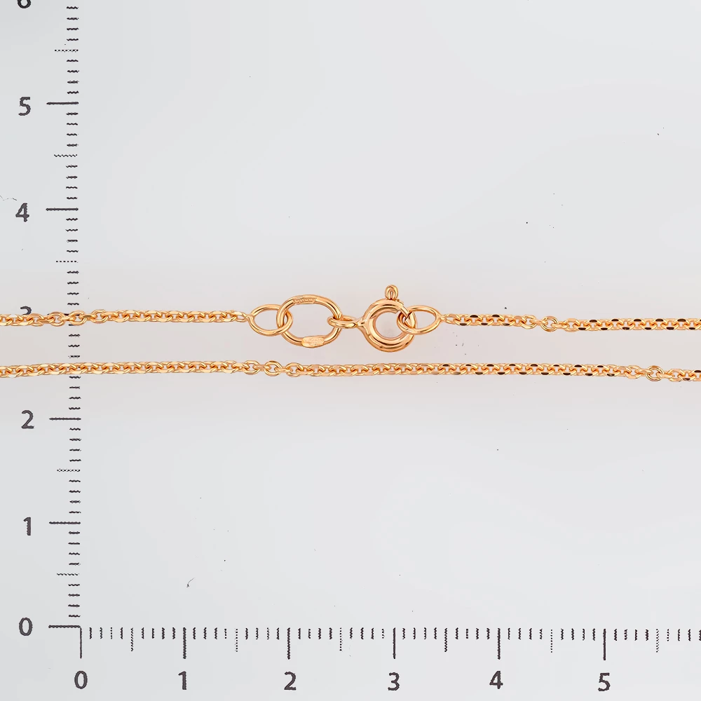 Цепь из красного золота 585 пробы