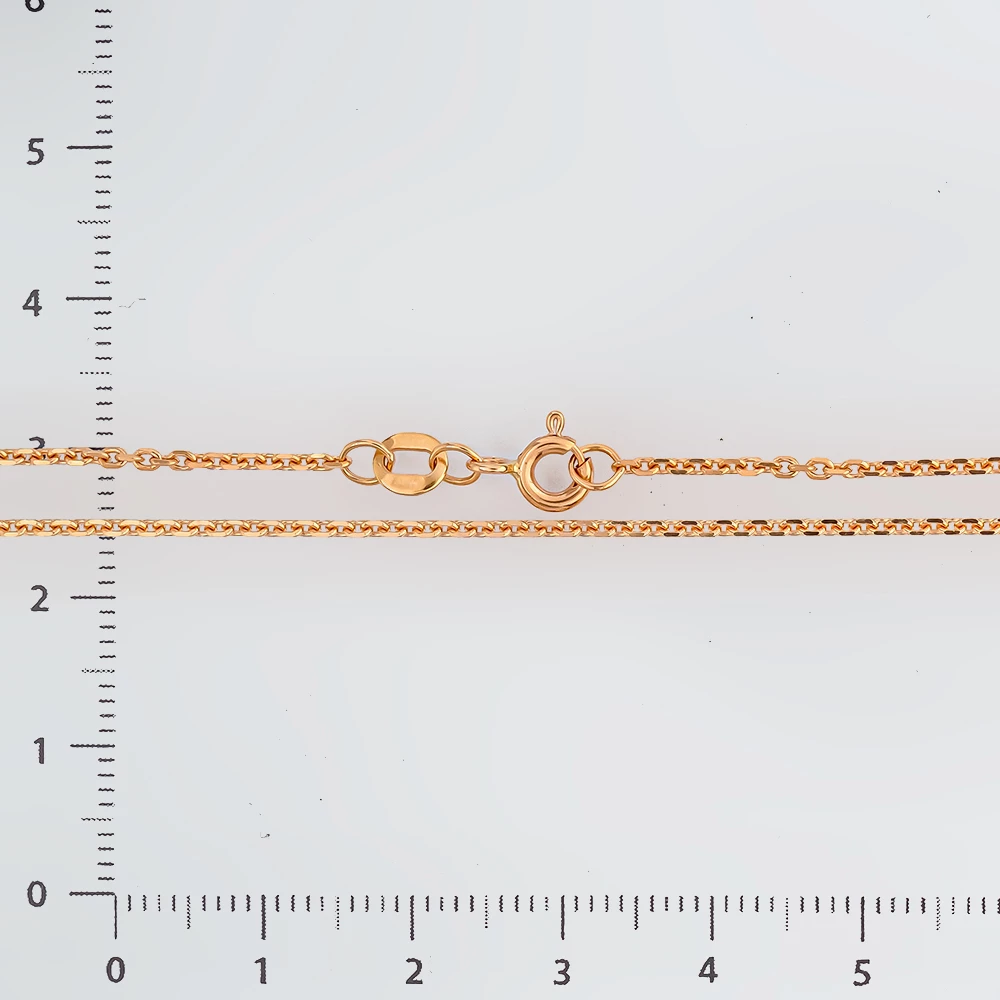 Цепь из красного золота 585 пробы