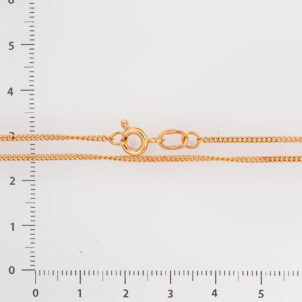 Цепь из красного золота 585 пробы