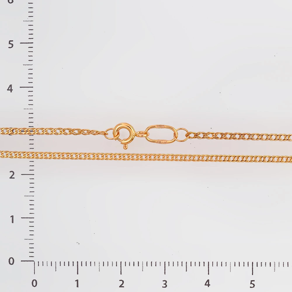 Цепь из красного золота 585 пробы