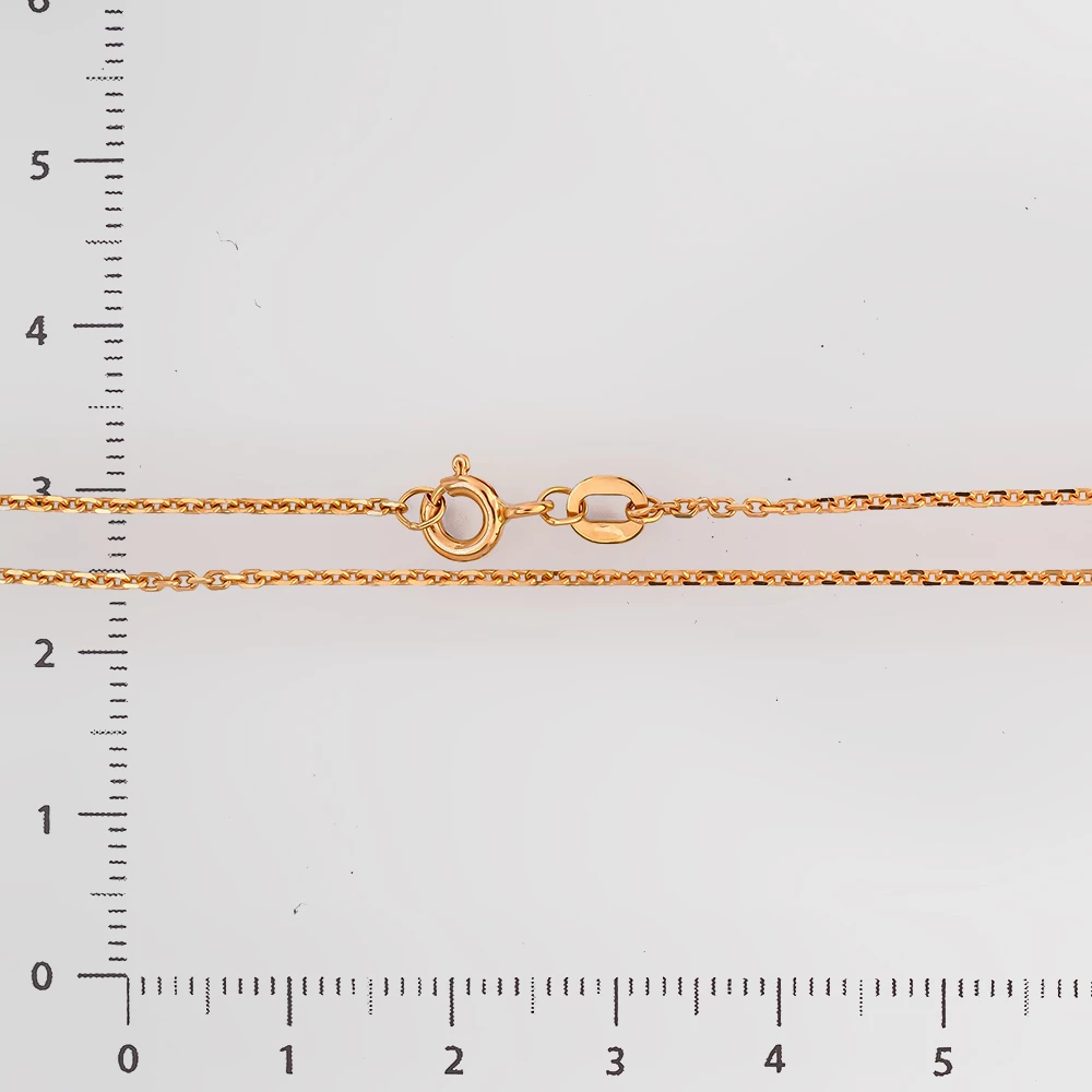 Цепь из красного золота 585 пробы