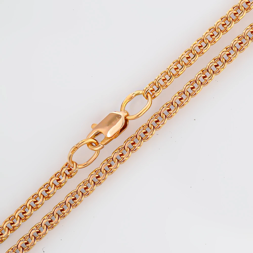 Цепь из красного золота 585 пробы