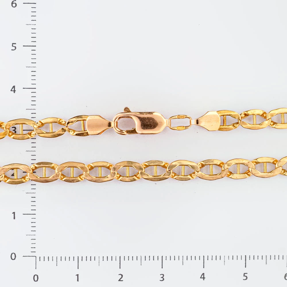 Цепь из красного золота 585 пробы