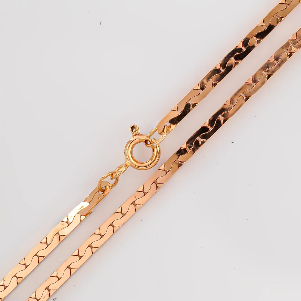 Цепь из красного золота 585 пробы