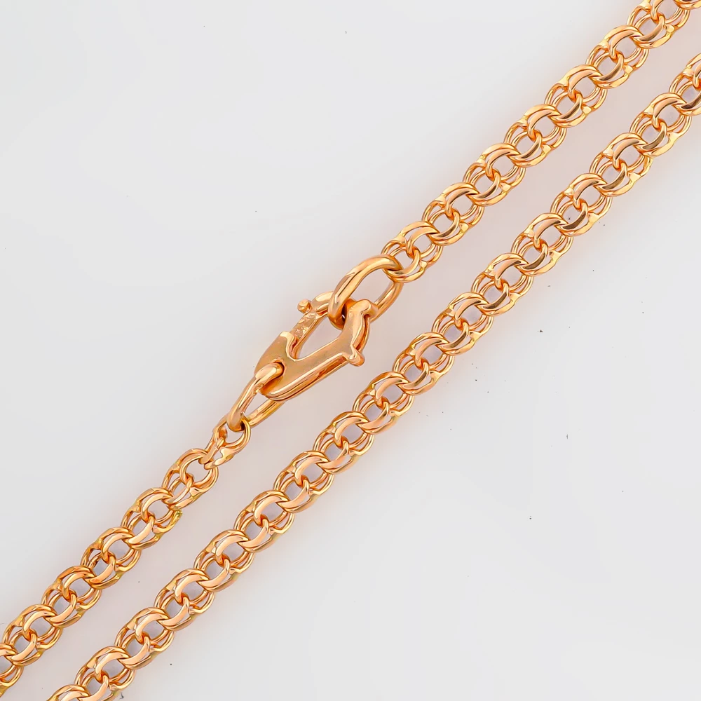 Цепь из красного золота 585 пробы