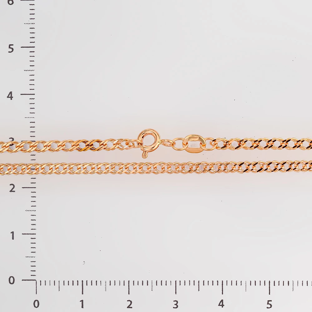 Цепь из красного золота 585 пробы