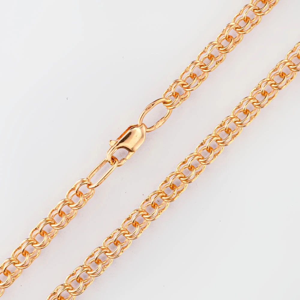 Цепь из красного золота 585 пробы