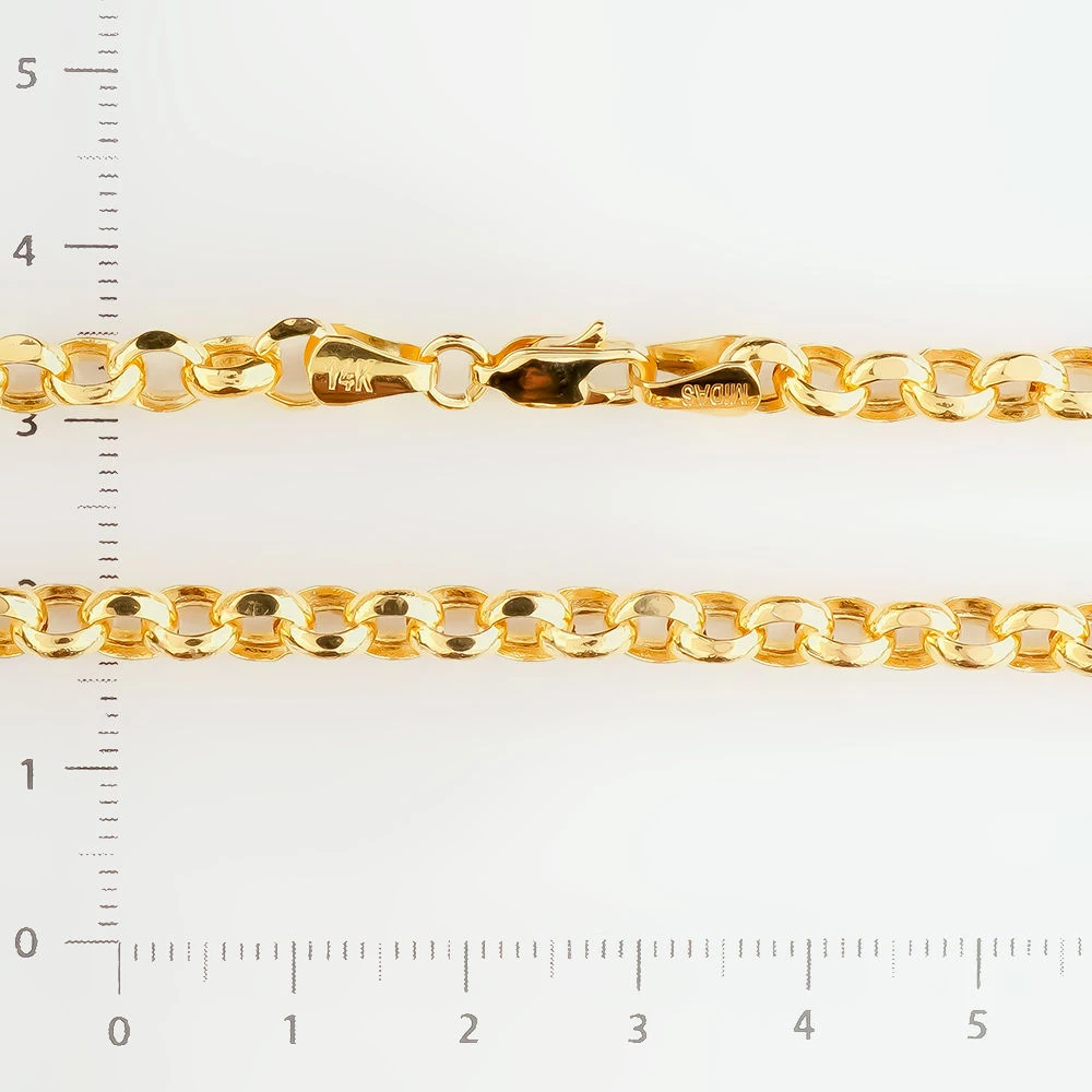 Цепь из желтого золота 585 пробы