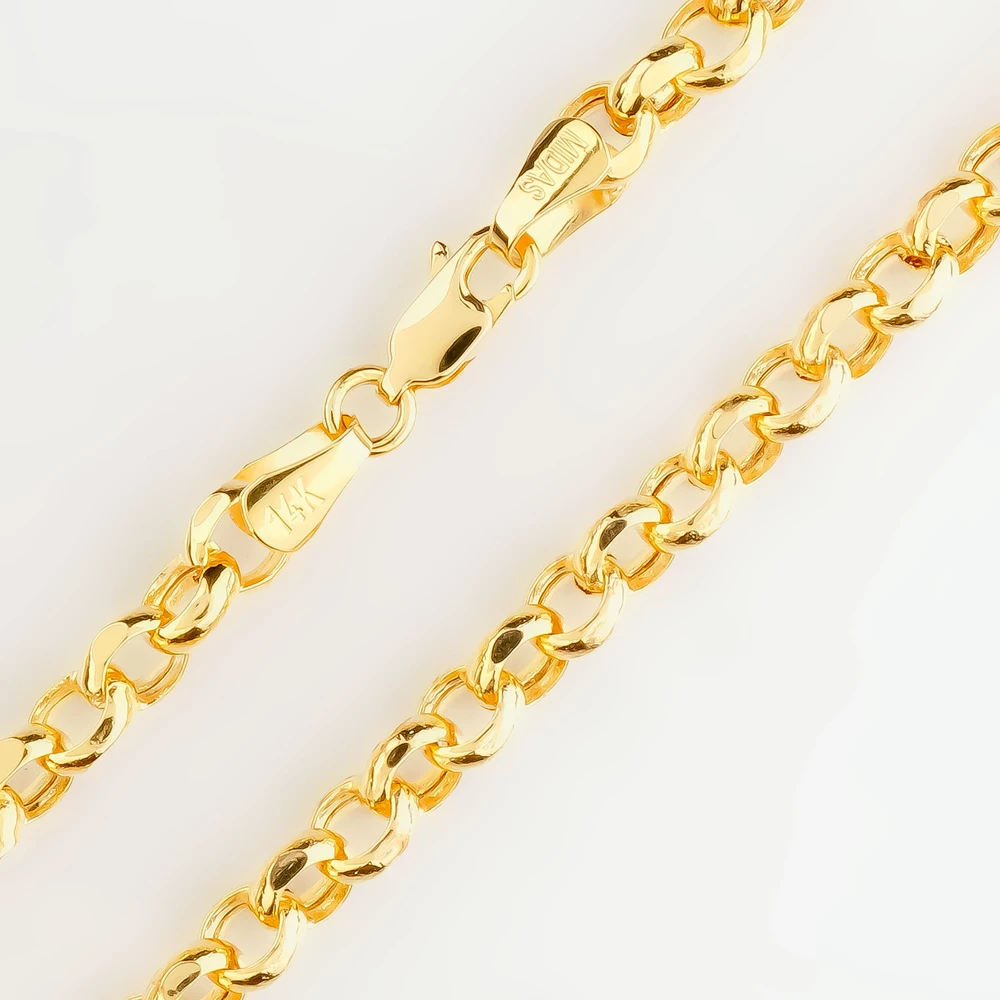 Цепь из желтого золота 585 пробы