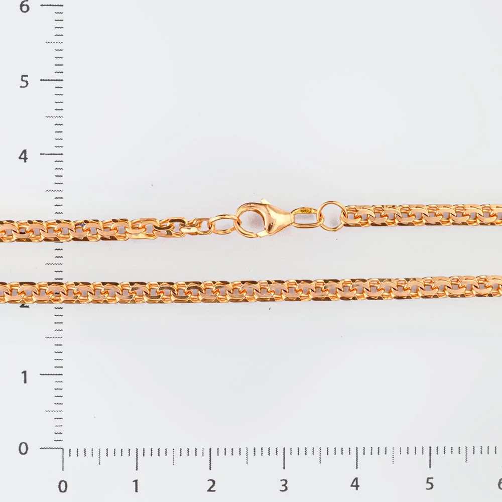 Цепь из красного золота 585 пробы